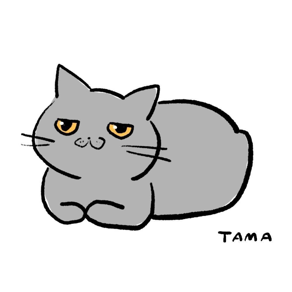 ゆるシンプル♡あなたの猫ちゃんのイラストを描きます SNS・ブログ等のアイコンにも♪ イメージ2