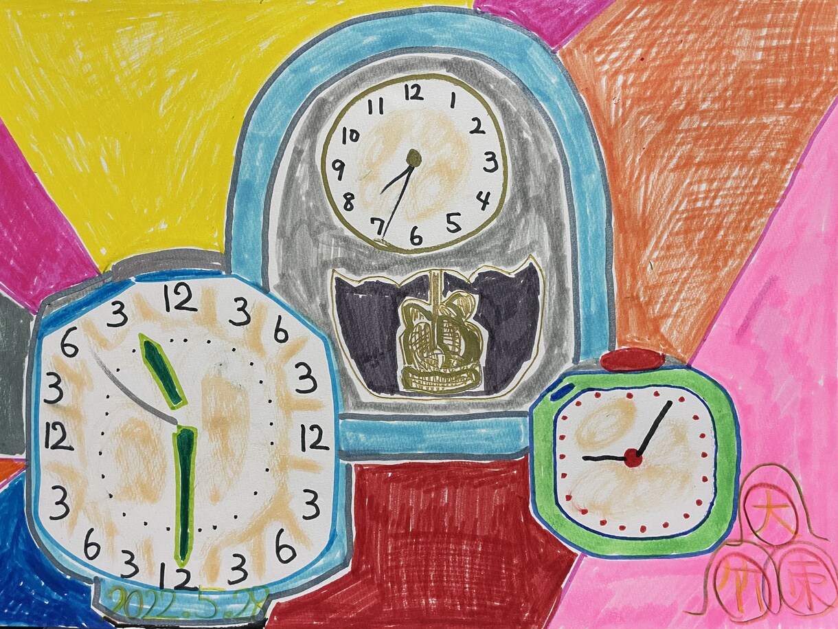 部屋に気軽に飾れます 線などは描かずに、一筆描きの、世界に一つしかない絵画 イメージ6