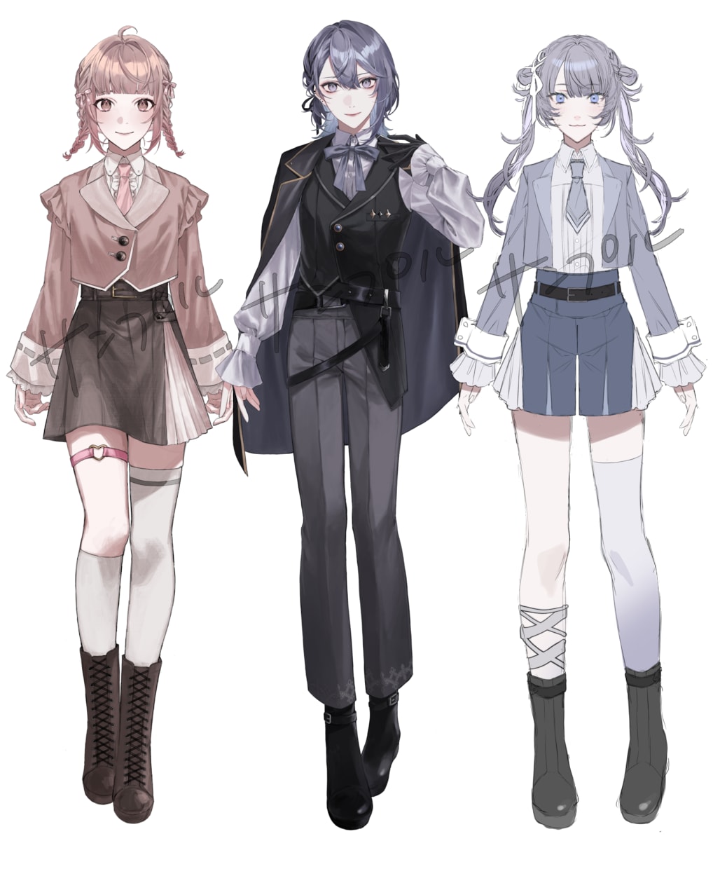 IRIAMにて使用可能な立ち絵を制作します キャラデザから持ち込みどちらでも可！ イメージ2
