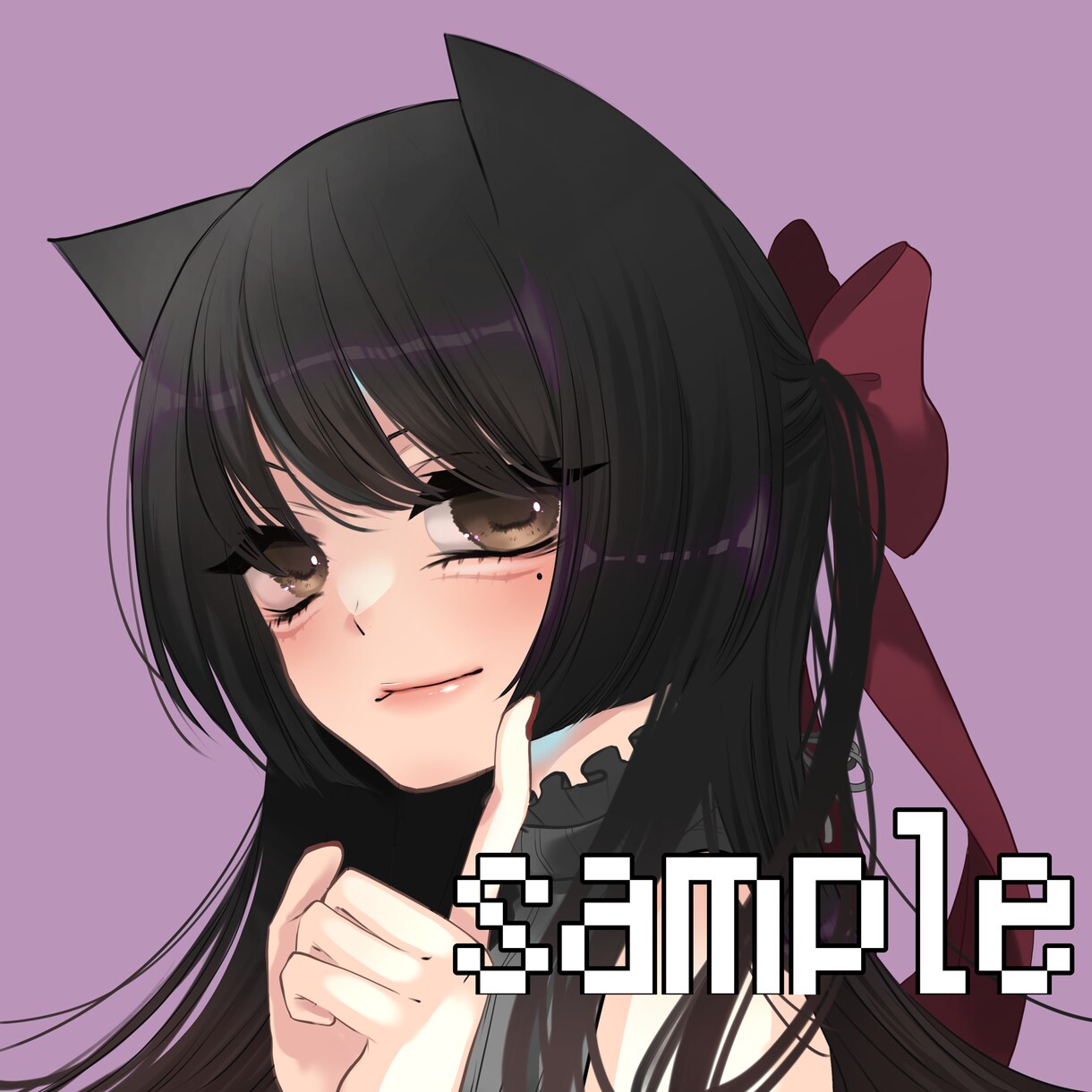 商用利用含むSNSで利用可能なアイコン描きます 自分だけのオリジナルアイコンで活動しませんか？ イメージ1
