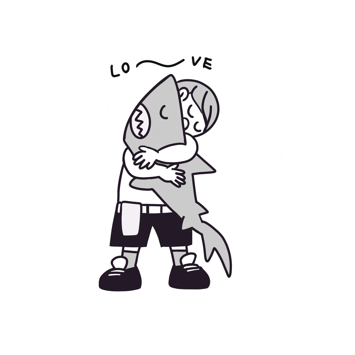 お洒落でシンプルなイラスト絵を描きます 今なら全身１人2500円のみ！ご依頼おまちしております！ イメージ1