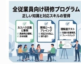 カスハラ対策の規程・相談窓口を社労士が整備します 猶予期間なし。カスハラ対策を社労士が丸ごと構築 イメージ9