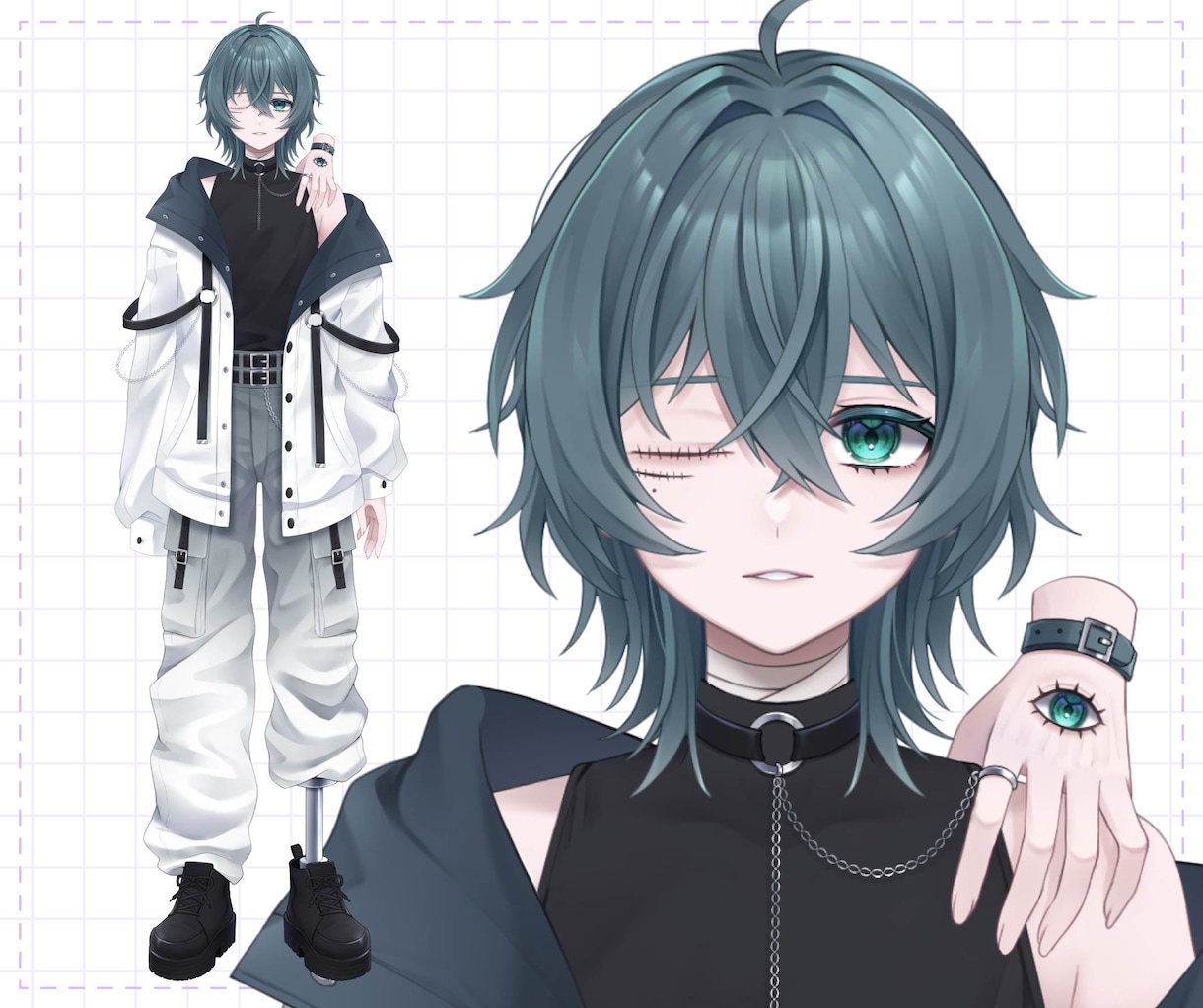 格安でハイクオリティなVTuber作成します イラストからLive2Dまで一貫して作成できます‪♡ イメージ6