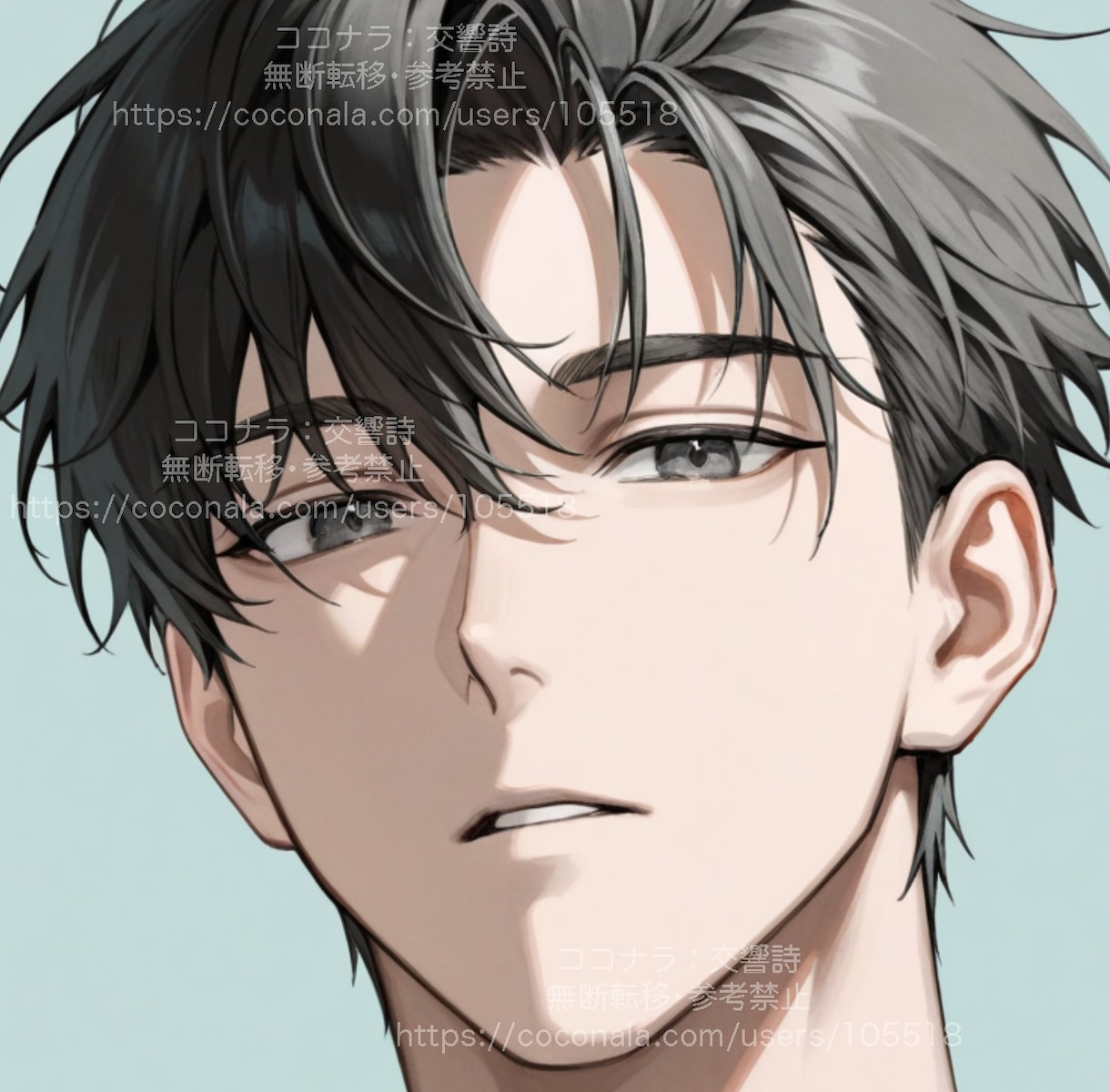 イケメンイラストアイコン☆お任せガチャ制作します あなただけのハイクオリティーなイケメン男性イラストを制作 イメージ3