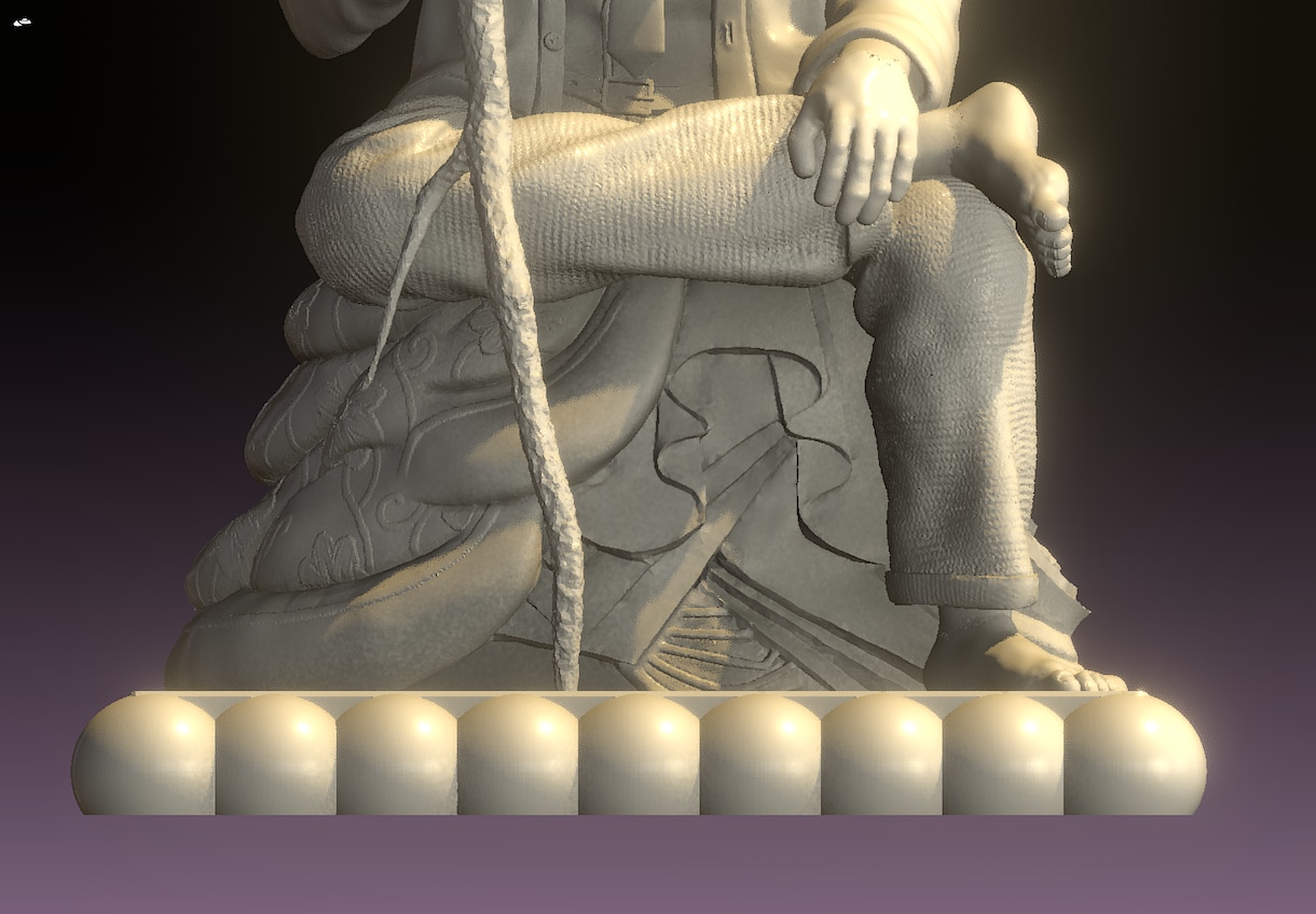 3DCGスカルプトによるモデルを制作します フィギュアやキーホルダー、アクセサリなどに活用できます！ イメージ4