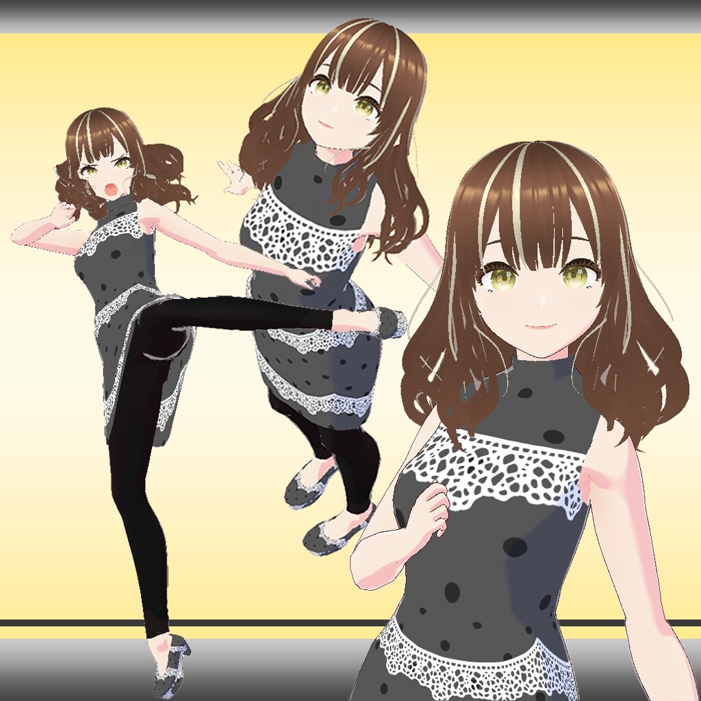 Vroid3Dキャラクターを20体制作しますます 個性光る3Dキャラを、短期間で20体一挙に制作します！ イメージ10