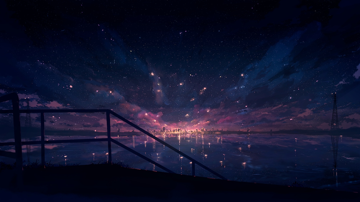 幻想的で情緒あふれる背景・風景イラストを描きます MV・VTuber・ボカロ・TRPG・同人作品の背景に！ イメージ5