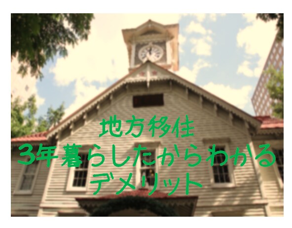 【北海道へ旅行、転職、移住】したいけど、これってどう？２０数年札幌に住んでいる女性がお答えします！ イメージ1