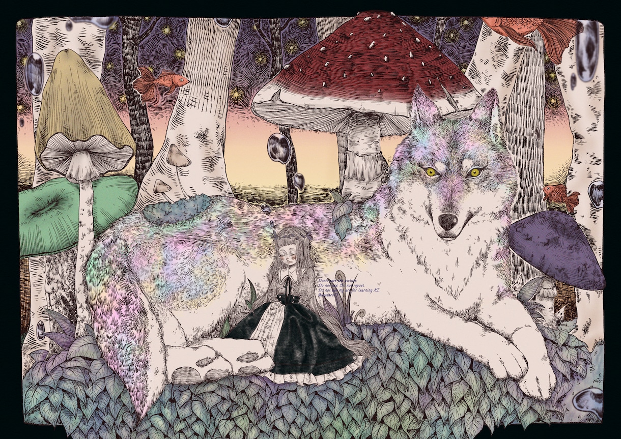 細やかで目を引くイラストを描きます 表紙やMV、グッズなど商用利用に特化した商品です イメージ5