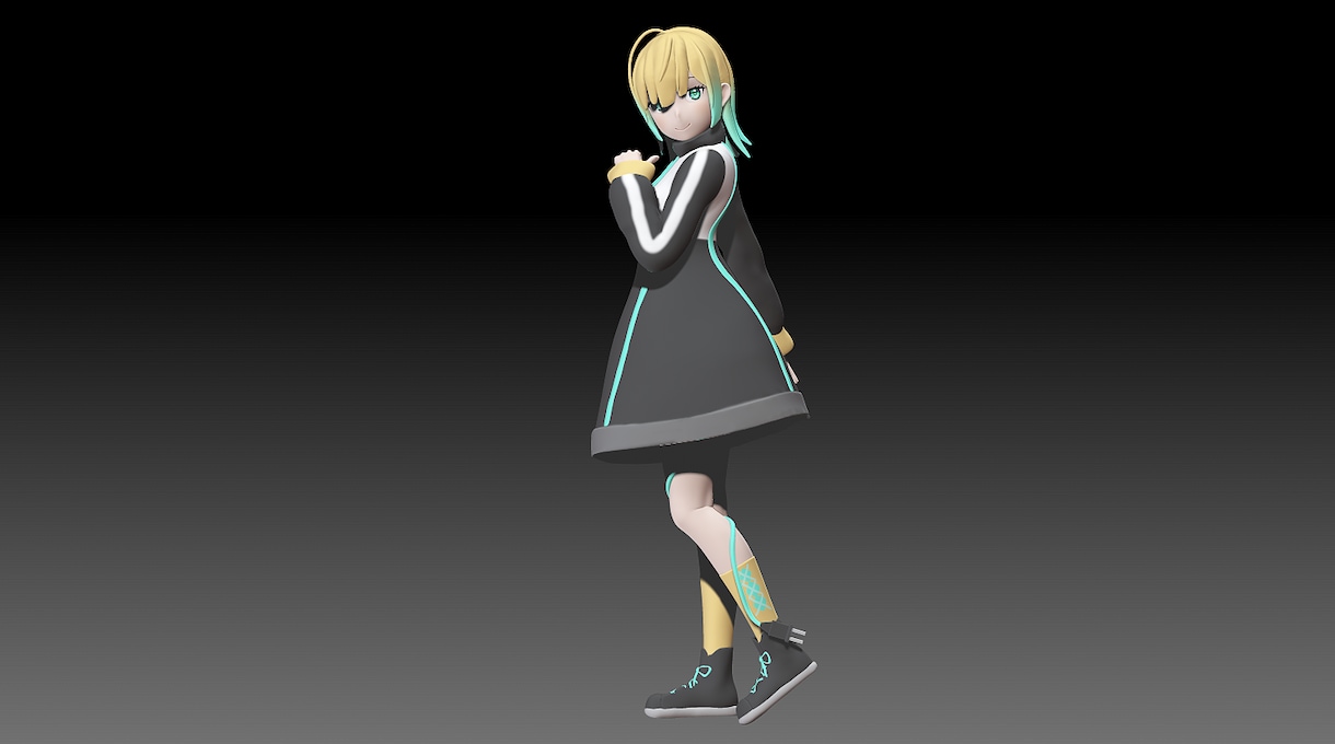 美少女フィギュアなどのモデリングをします あなたの描いた可愛い自分の娘をフィギュア化しませんか？ イメージ1