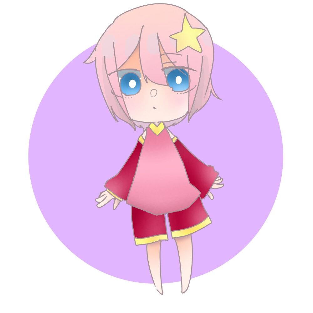 自分のアカウントのアイコンを書きます 丸い円の中の二等身ちびキャラを書きます！！ イメージ2