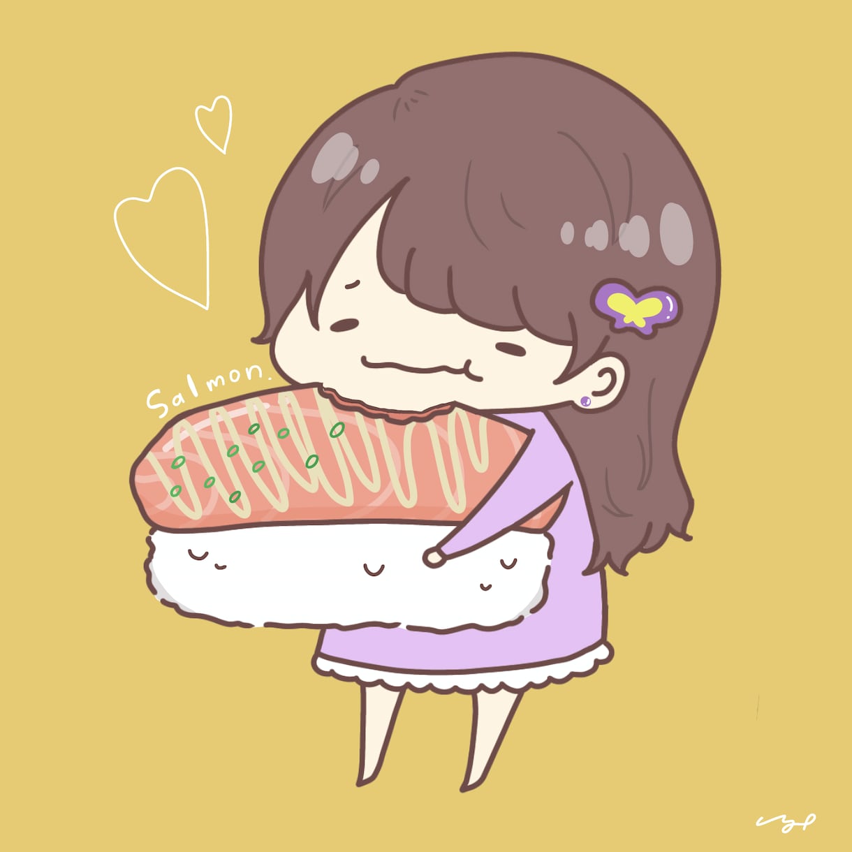 ほっこり癒されるアイコンイラスト描きます 見ると微笑むような、ゆるかわイラストはいかが？ˊᵕˋ イメージ8