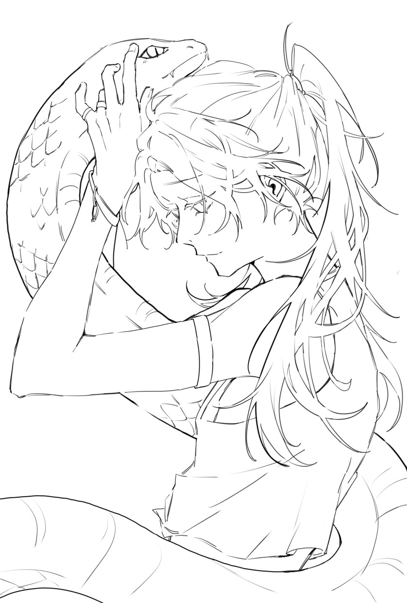 どんなイラストでもご希望のものをかきます 1枚絵でもアイコンでも！細かいタッチで頑張ります イメージ2
