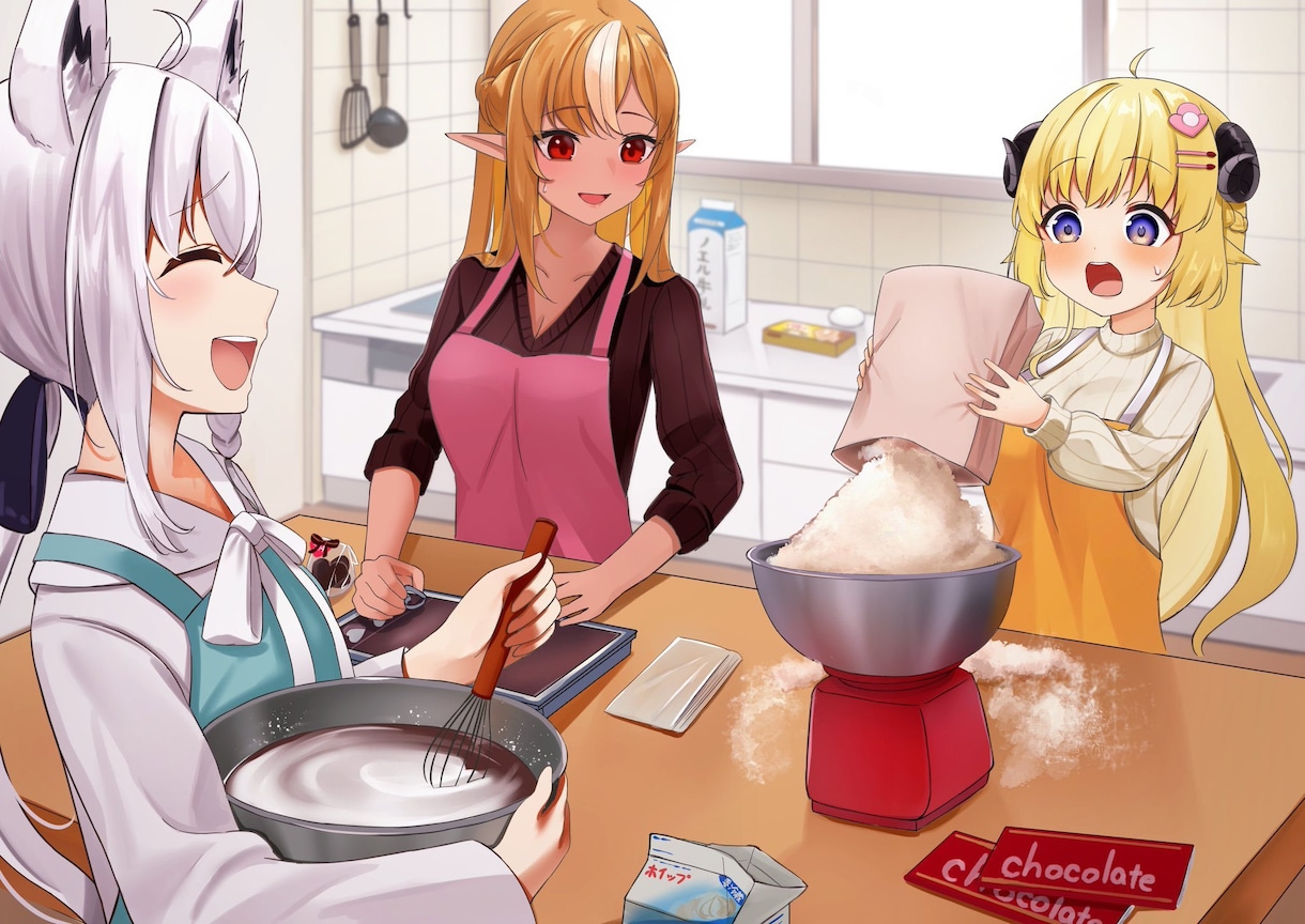 様々な用途の萌えキャライラスト描きます 配信、サムネイル、アイコン、観賞用に！ イメージ3