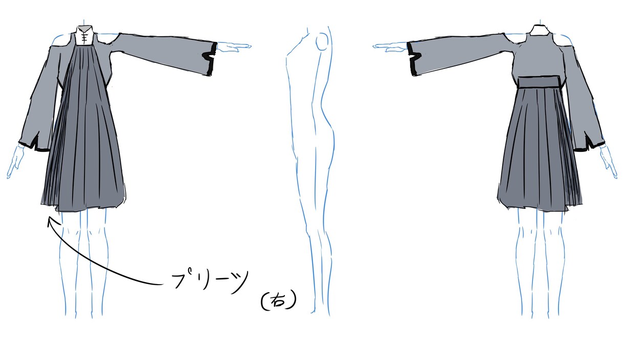 服のデザインをいたします 服と靴のデザインをさせていただきます。 イメージ3