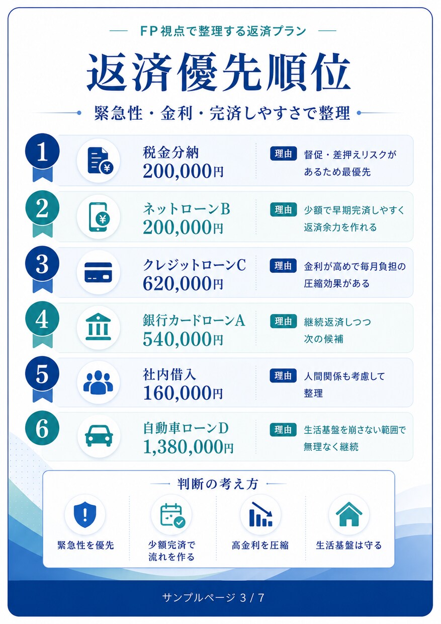 借金返済デジタルツイン作ります 返済状況を再現し完済への道筋を見える化 イメージ4