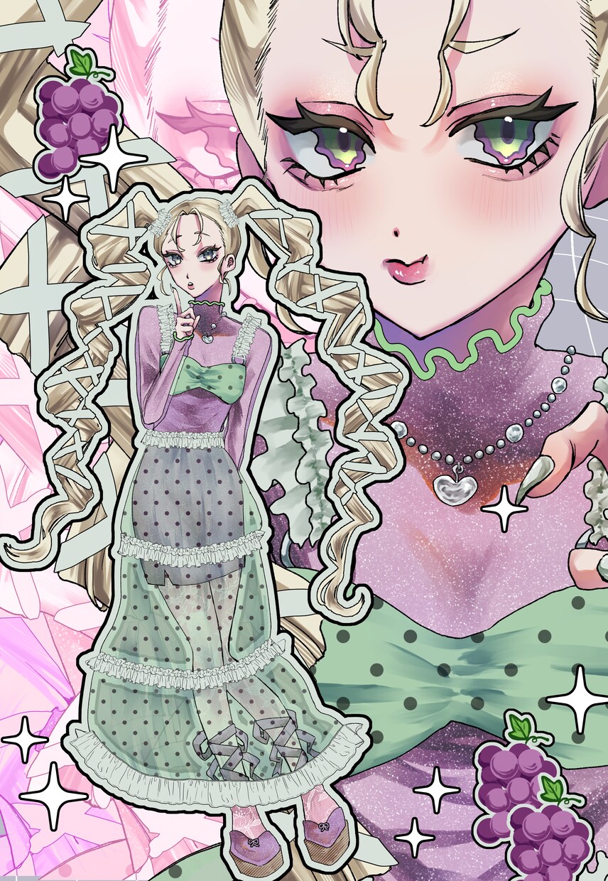 個性的な絵柄でイラストお描きします 鮮やかな色使いでイラストを描きます! イメージ1