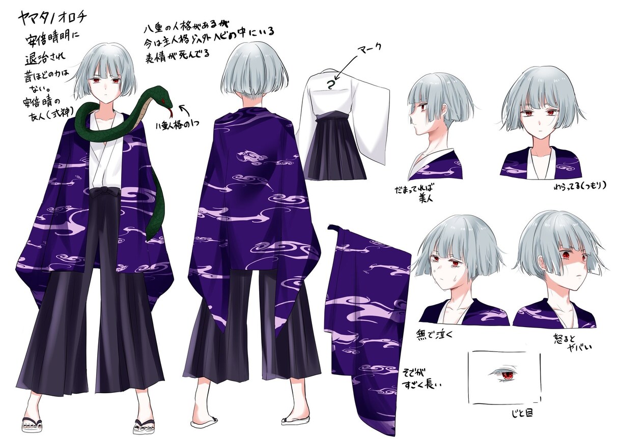 キャラクターデザインやります 【商用利用可能】おまけに立ち絵1枚プレゼント イメージ3