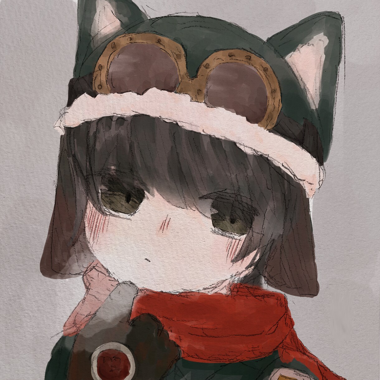可愛らしいアイコン描きます 男性・女性・中性どれでも対応致します！獣耳等も可能！ イメージ3