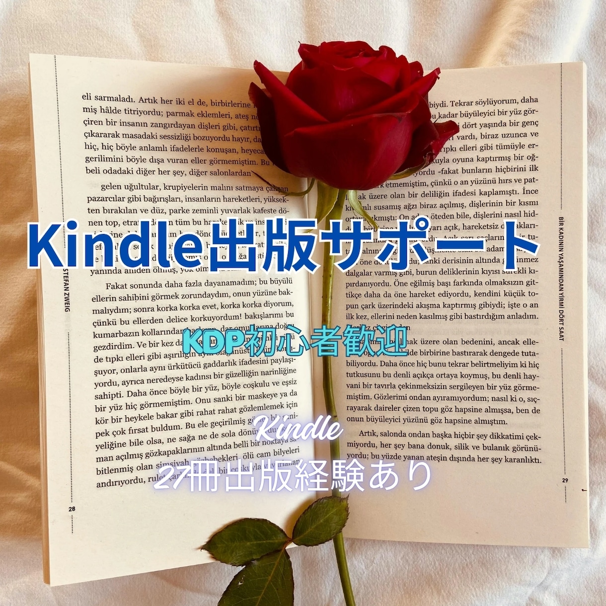初心者向けKindle出版をサポートします Kindle出版初心者さんをサポートします イメージ1