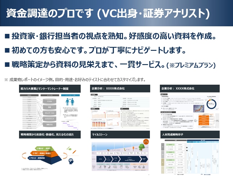 脱サラ起業の事業計画策定を代行します ベンチャーキャピタル出身：ビジネスアイデアを事業計画へ昇華 イメージ2
