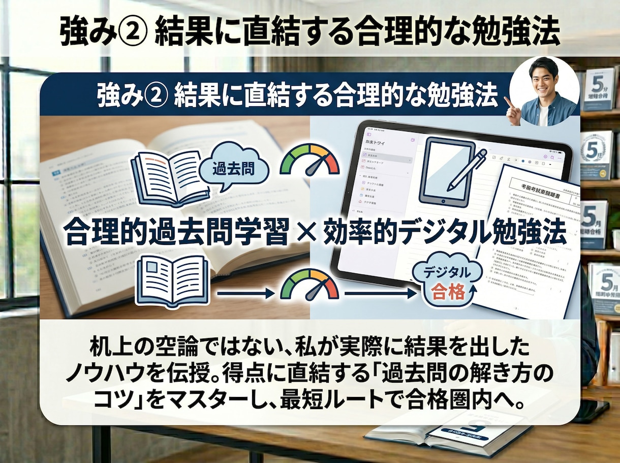 行政書士の5ヶ月一発合格のプロが合格法を教えます 24h対応／オーダーメイド計画・ビデオ通話で徹底サポート イメージ6