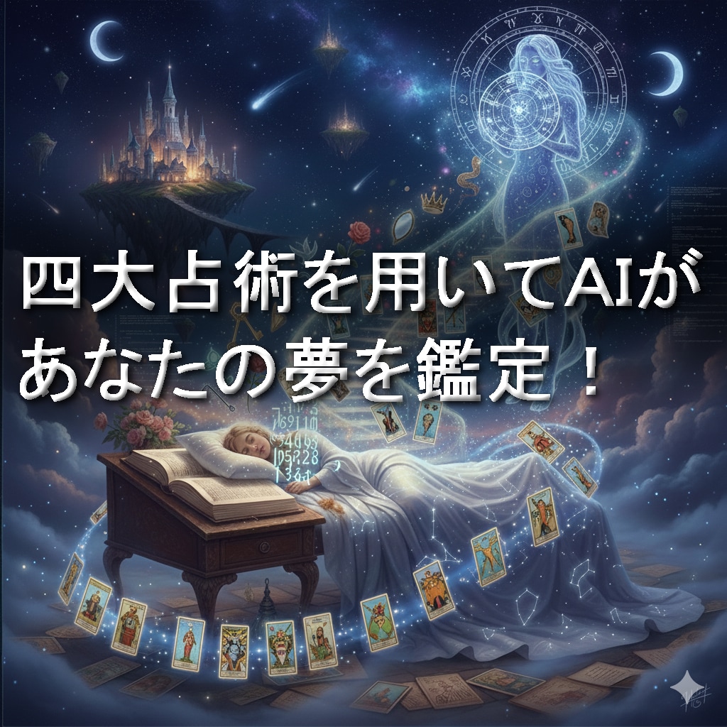 AIが四大占術を用いてあなたの夢を鑑定します 四大占術を用いてあなたの生まれ持った運勢から夢を読み解きます イメージ6
