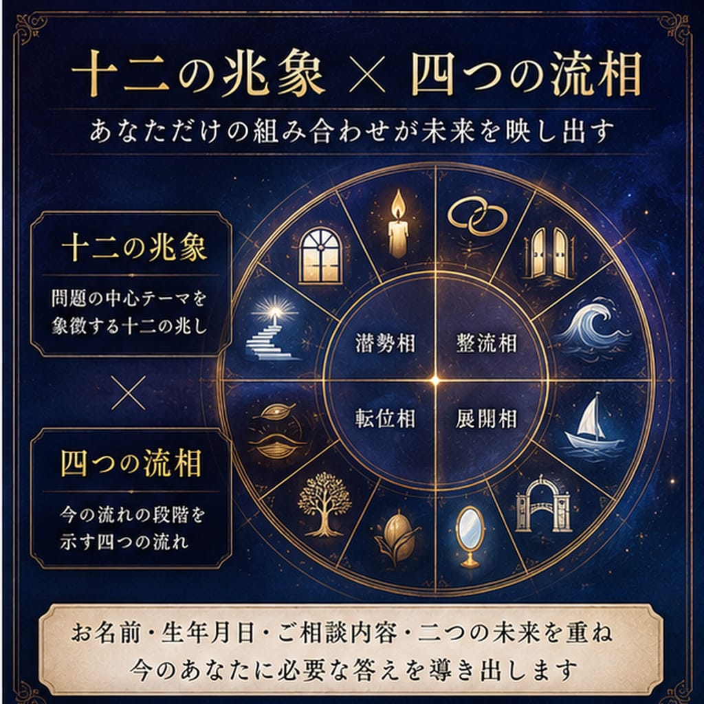 迷う二つの未来を比較し選ぶべき道を鑑定します 迷いを終わらせ、今進むべき未来を導きます イメージ2