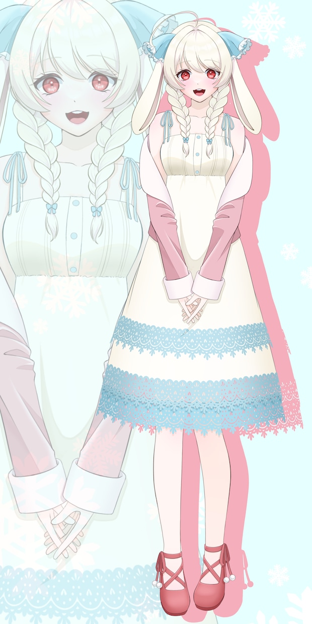 Vライバー等の立ち絵お描きします イメージに沿ったキャラクターイラストをお届けします！ イメージ4