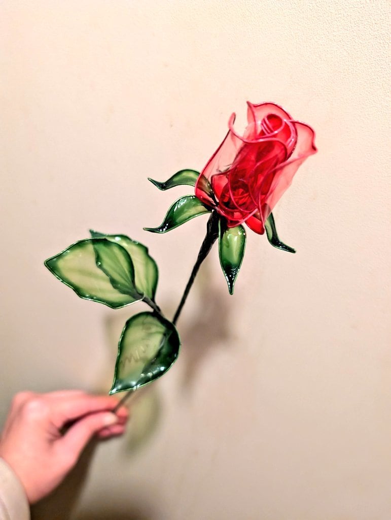 結婚式や卒業式用にお祝いのお花を１本〜お作りします 〜季節に合わせた枯れないお花アメリカンフラワーを毎月お届け〜 イメージ5