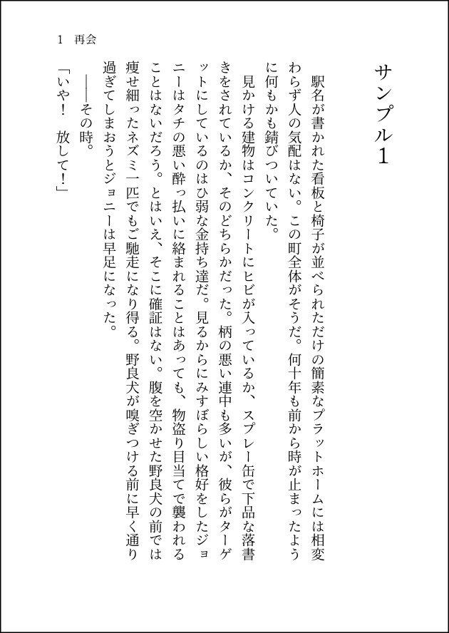 あなただけの物語を書きます 1文字1円、1000文字単位でお引き受けいたします イメージ5