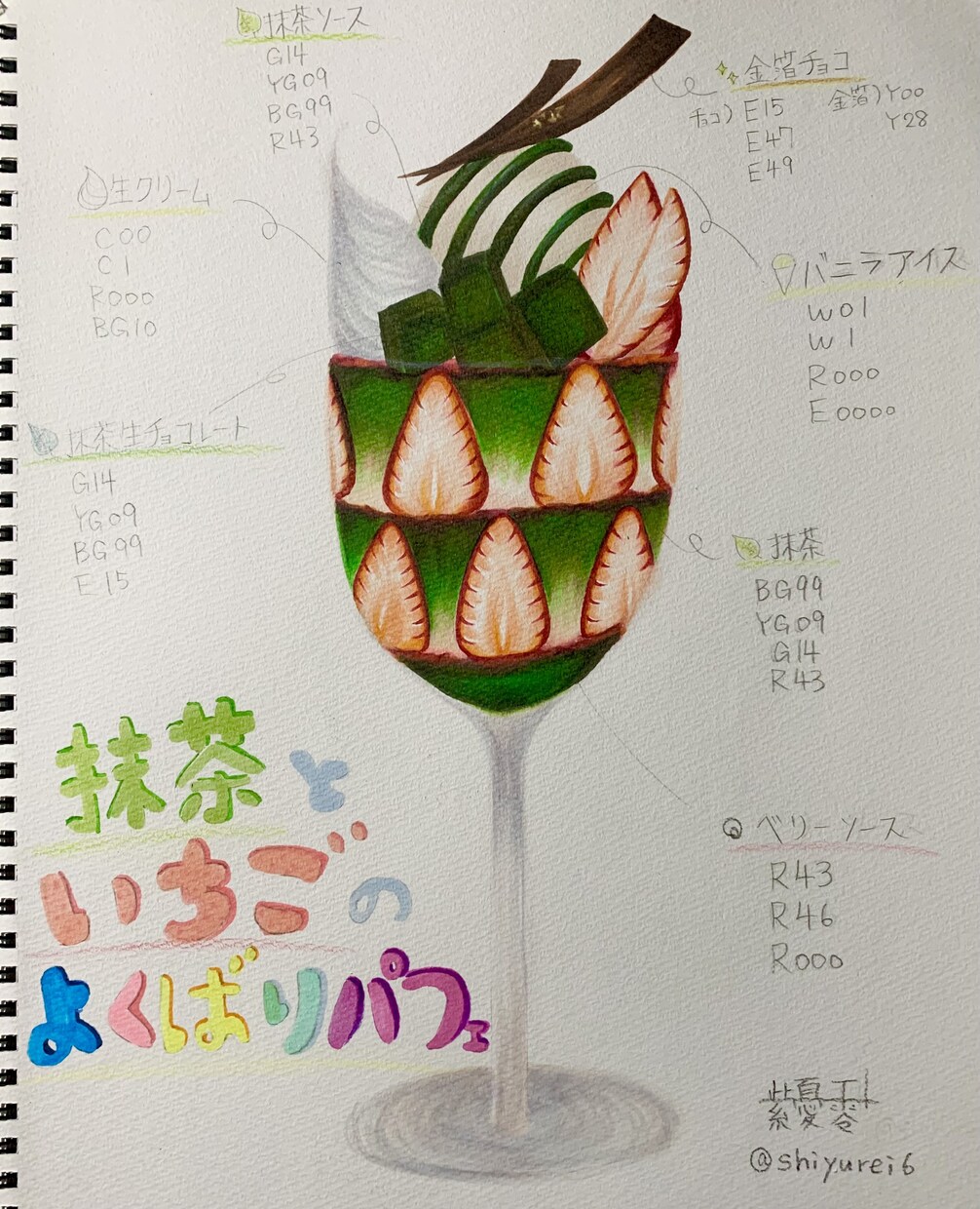 イメージパフェ、スイーツイラスト描きます 可愛くておいしいスイーツイラスト描きます！ イメージ2