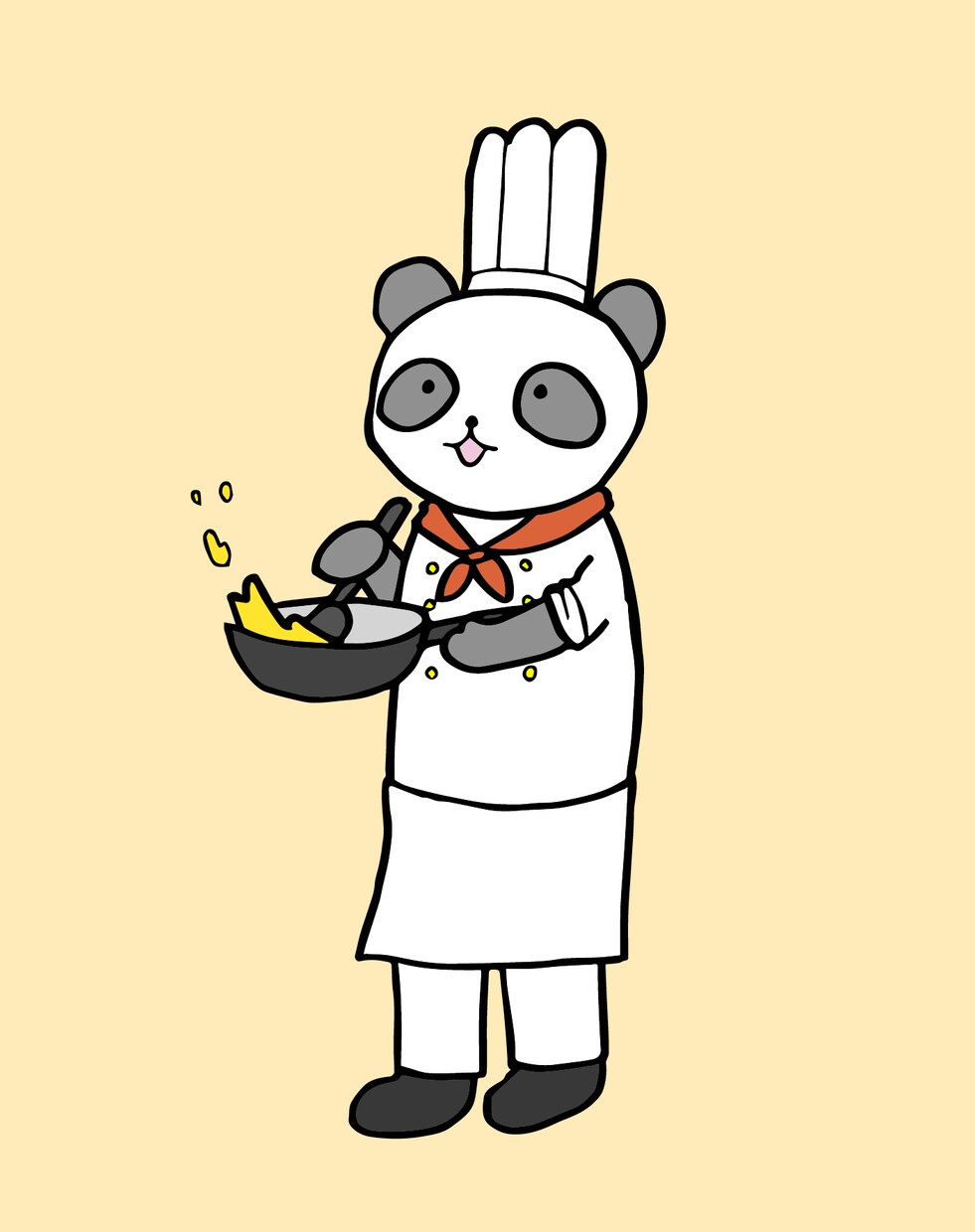 脱力系ゆるふわ動物のイラスト描きます ポップや看板、挿絵、メッセージカードに使える動物イラスト イメージ7
