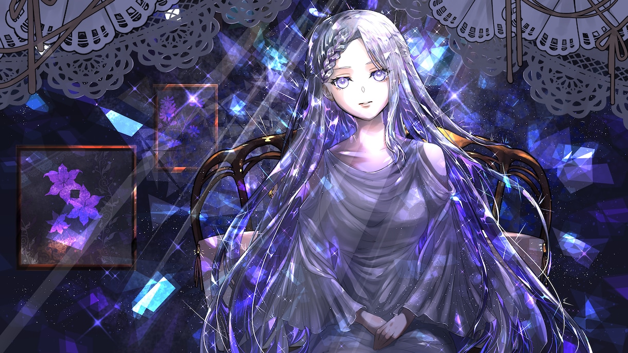 宝石みたいなキラキラなキャラクタ描きます お気軽にご相談を！お望みのキャラクタをあなたの手に！ イメージ4