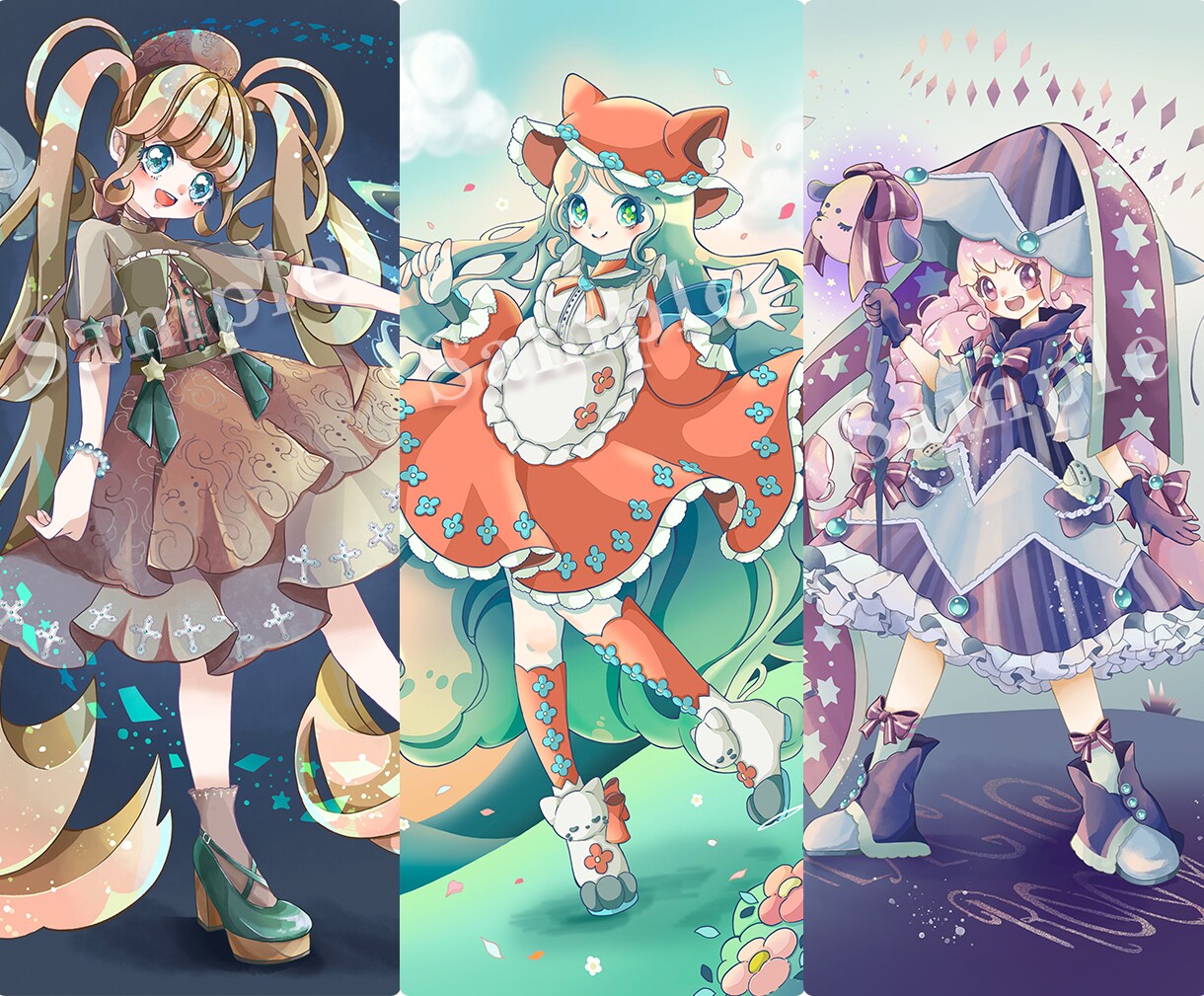 可愛いをお届け！アイコン、イラスト作成承ります ★修正無制限★ガーリーでファンタジックなイラスト！ イメージ5