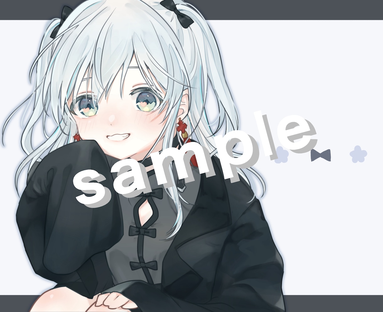 Vtuber様グッズ、サムネイルイラスト等描きます かわいらしい表情を描くのが得意です♪お気軽にご相談下さい イメージ6