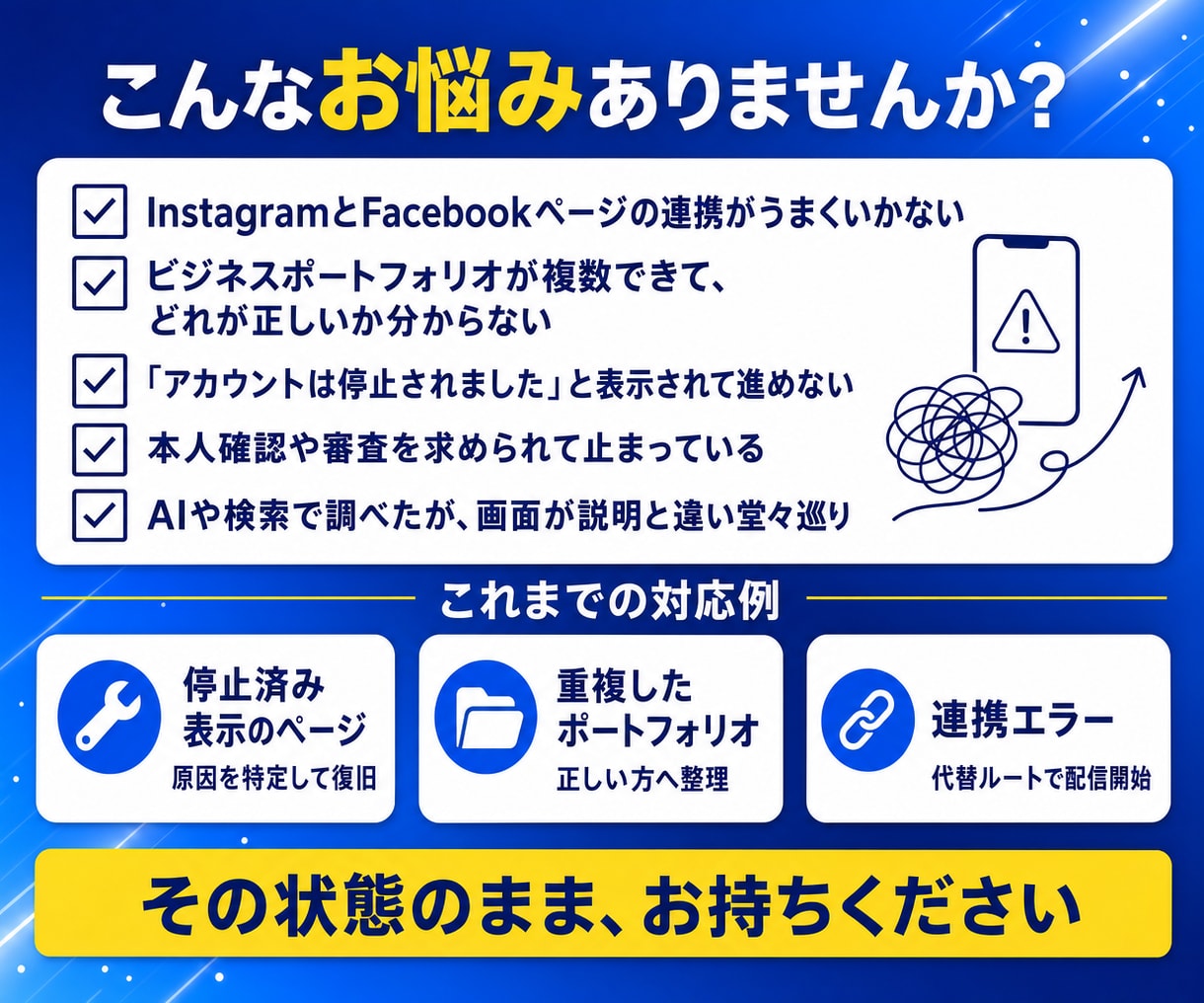 Meta広告の初期設定・トラブル解決を代行します 出品記念|※残り3名様限定 15,000円→5,000円 イメージ2