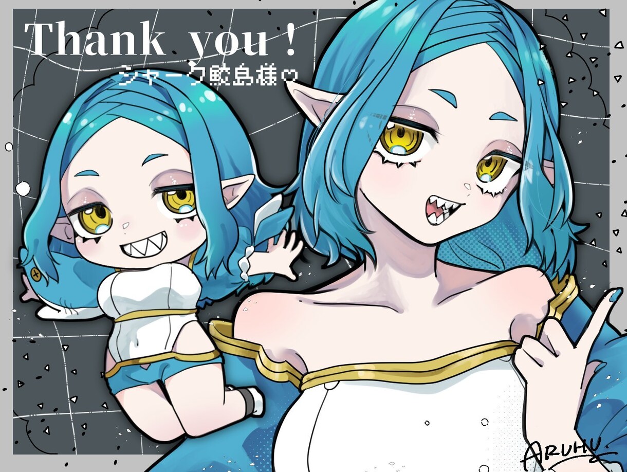動画、配信用イラスト制作します アニメタッチのイラストで配信や動画を魅力的にみせます！ イメージ3