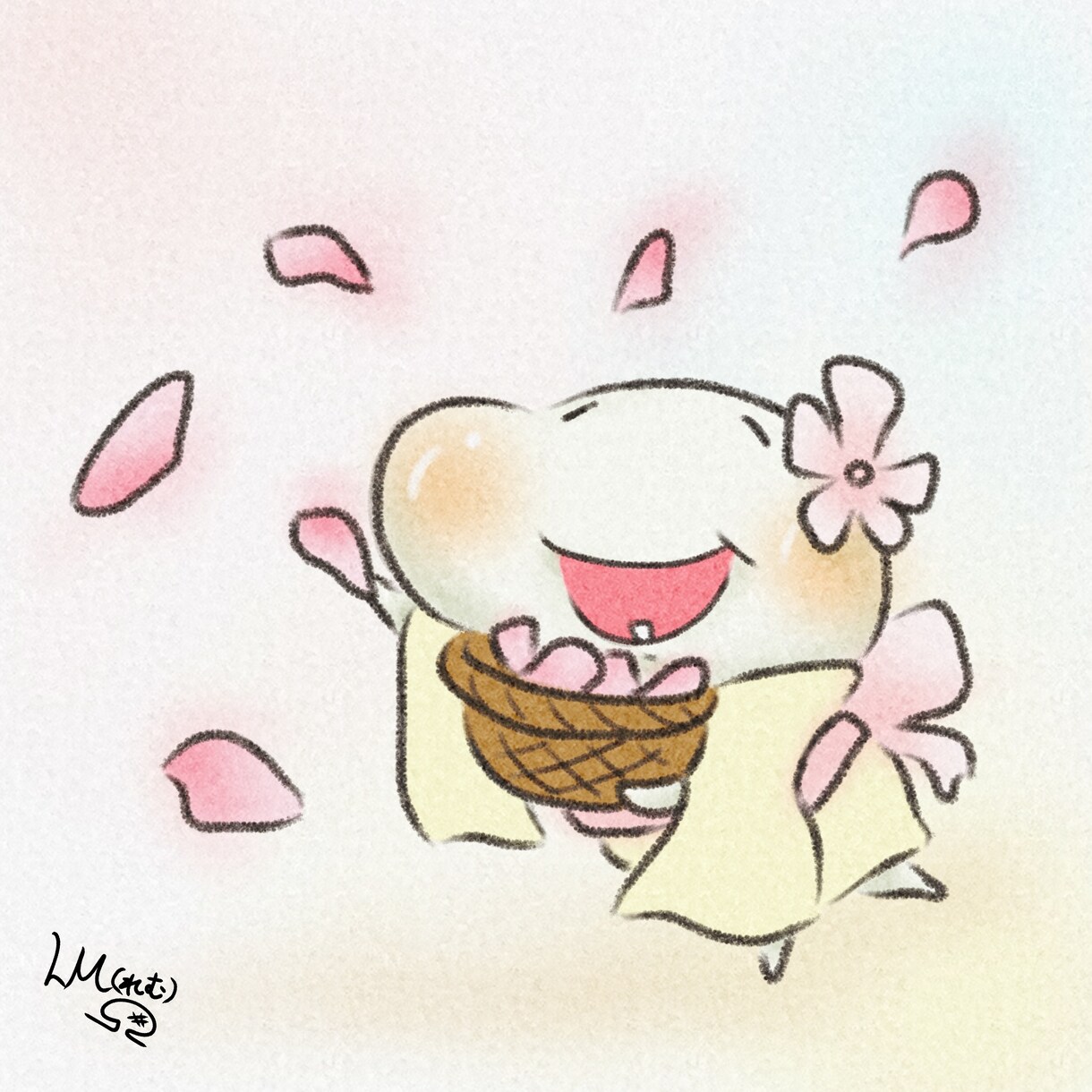 ふんわり可愛く☆笑顔溢れる一枚を描き上げます 幅広いバリエーションで、実在の人物やペット、創作まで何でも！ イメージ7