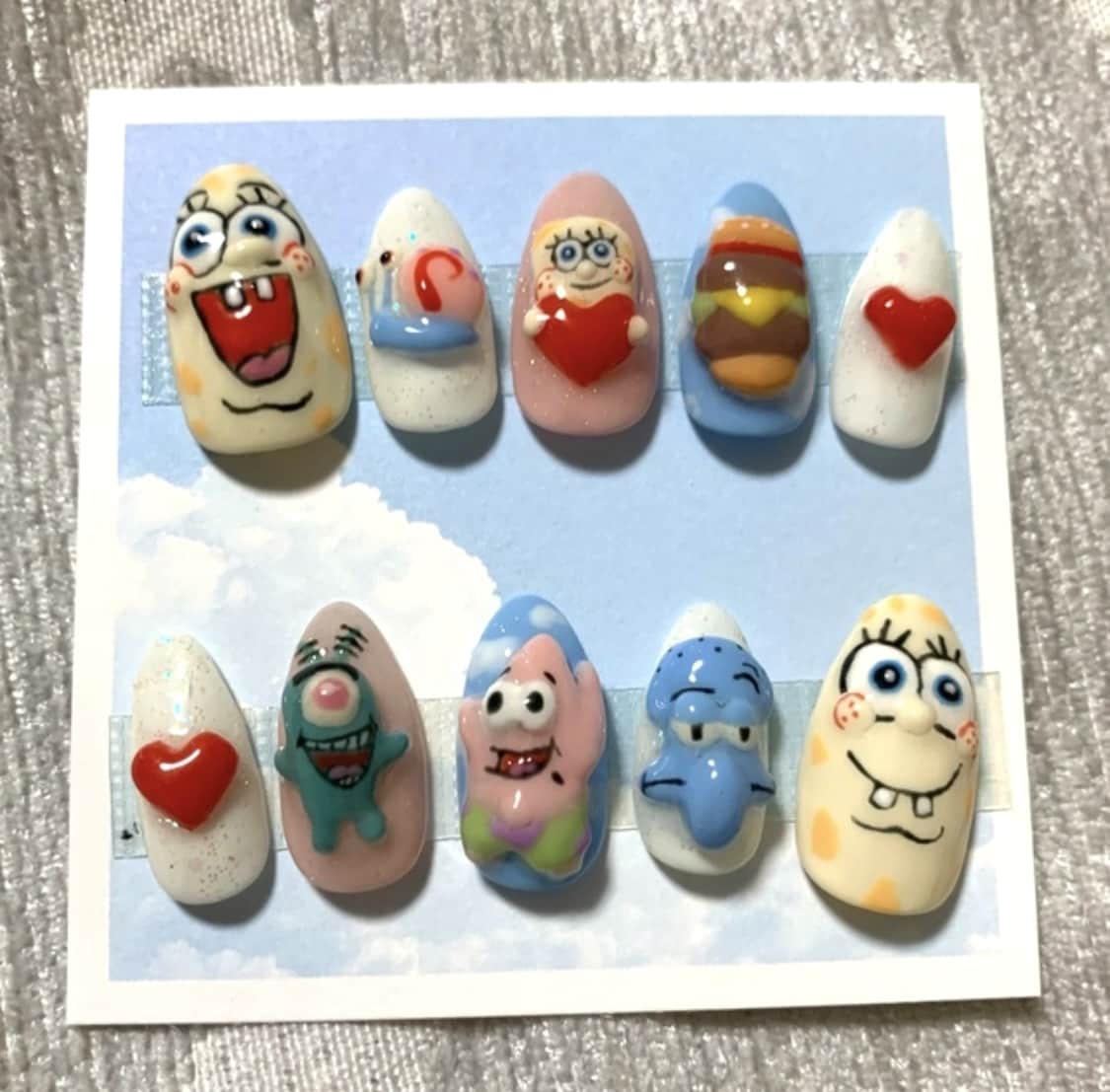ネイルチップオーダー受付ます ど素人ですが丁寧に作成致します。 イメージ3