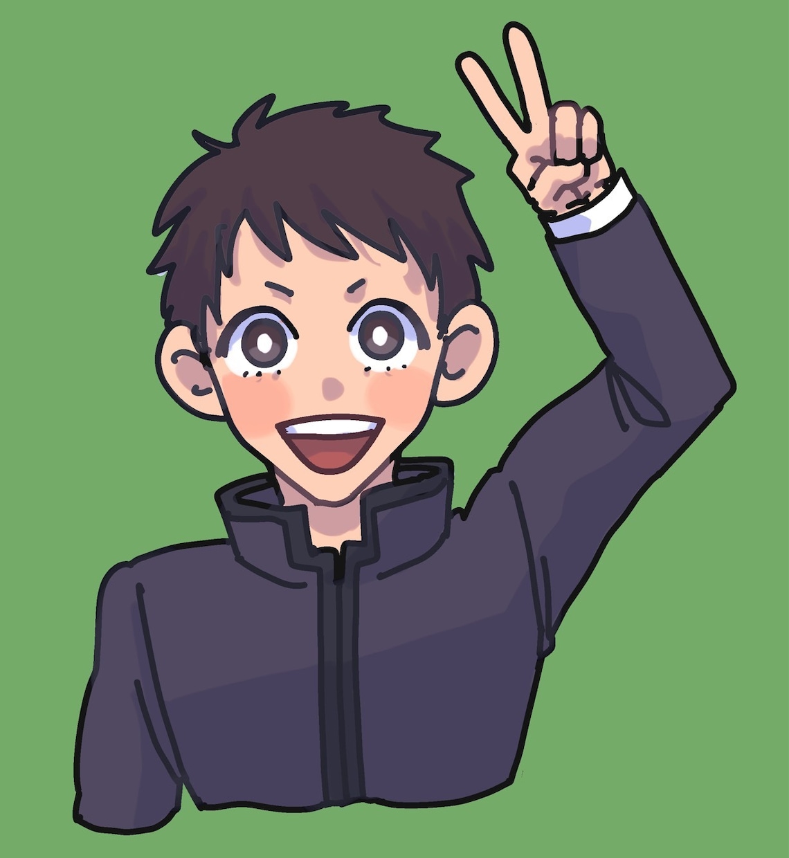 漫画タッチで似顔絵を描きます (私の絵柄でよければ)漫画タッチで似顔絵を描きます。 イメージ3