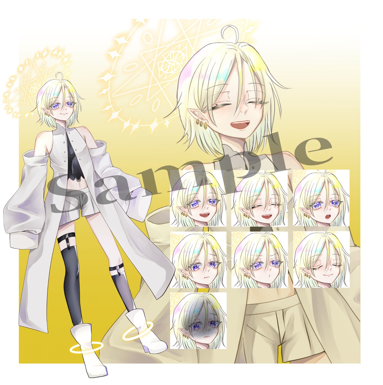 TRPG等で使用する立ち絵を作成します 自分だけの立ち絵で素敵な思い出に！ イメージ9