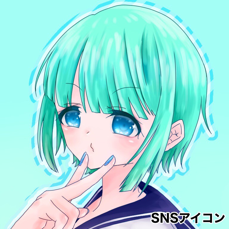 いらすとをかきます キラキラした女の子を主に描きます イメージ8