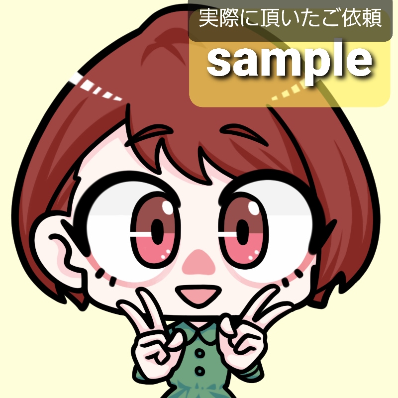 ポップでかわいい！ミニキャラアイコンお描きします 印象的なデフォルメイラストで目立っちゃおう♪ イメージ7