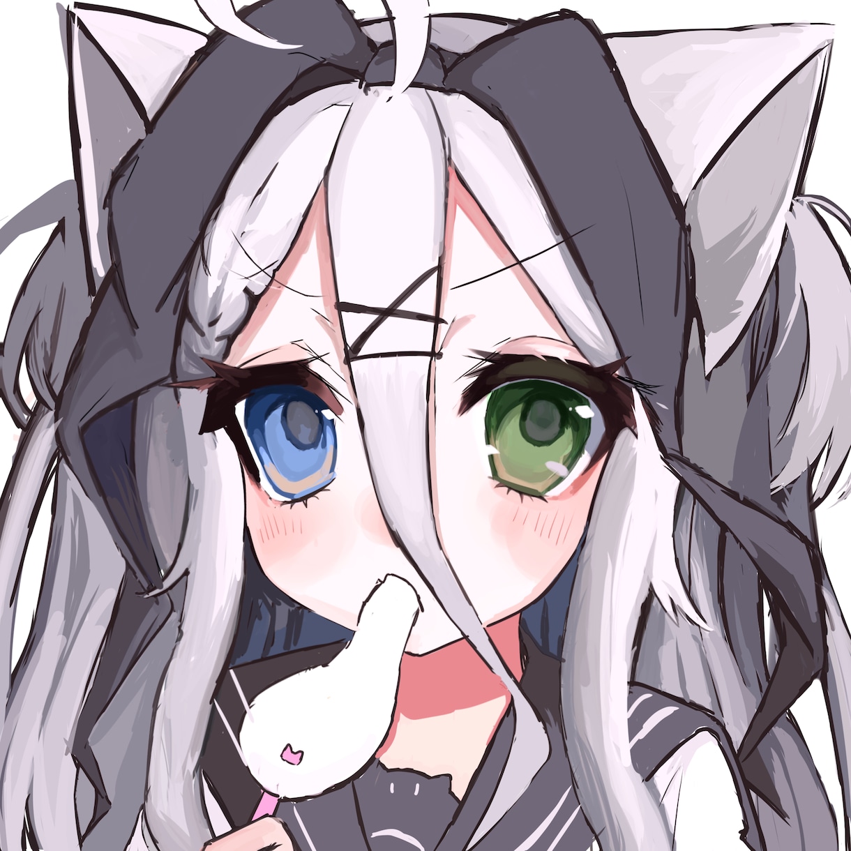かわいい萌え絵アイコンを描きます 可愛いに全振りをしたあなただけのアイコンを描きます！ イメージ1
