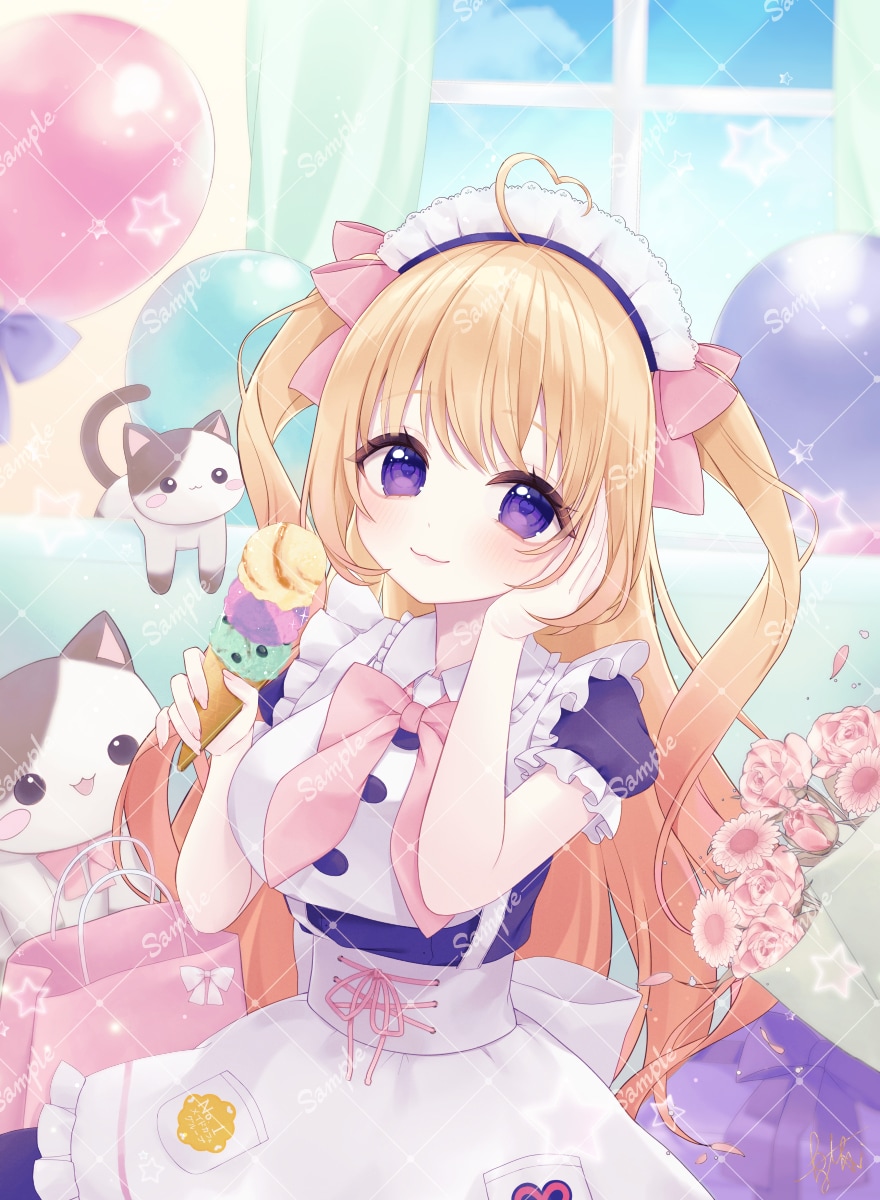 ふわキラちゅるん！な可愛いイラストをお届けします 記念・MV・サムネ・グッズに◎商用利用込み イメージ1