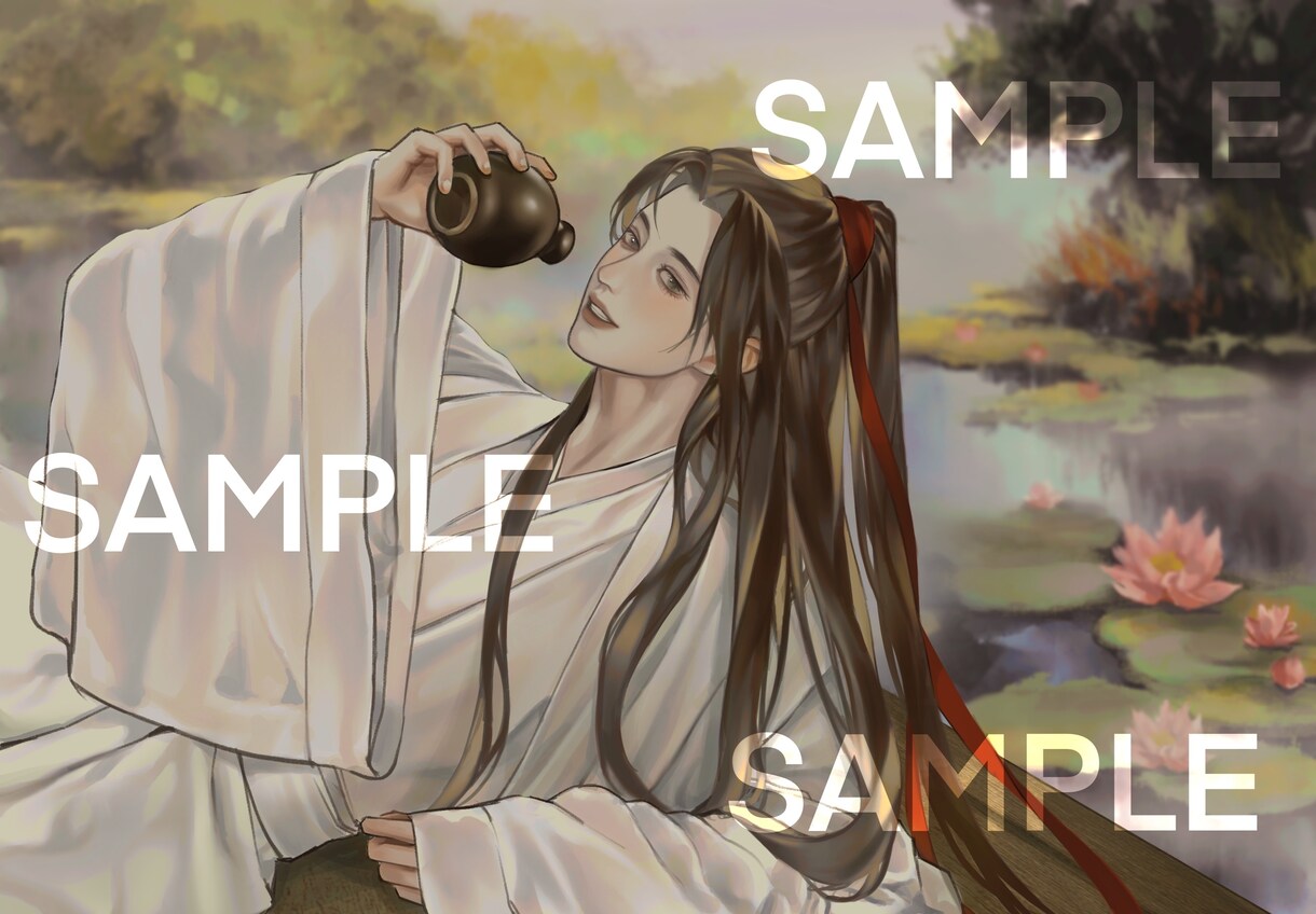 イラスト・似顔絵を描きます 夢幻的で繊細✿質感にこだわった厚塗りイラストを描きます イメージ1
