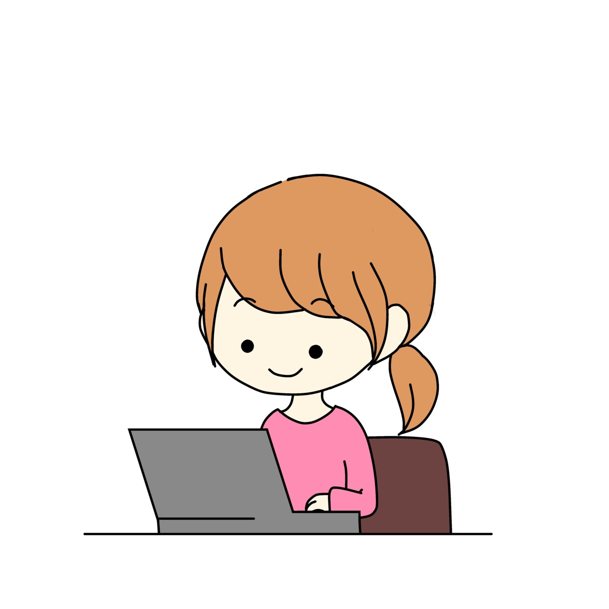 シンプルなゆるい似顔絵描きます シンプルでかわいいイラストです イメージ2