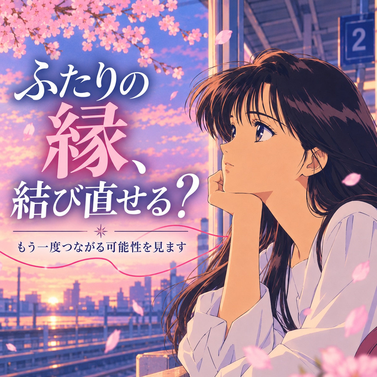 離れてしまったあの人とのご縁を読み解きます 別れ・音信不通・疎遠。もう一度つながる可能性を見ます。 イメージ1