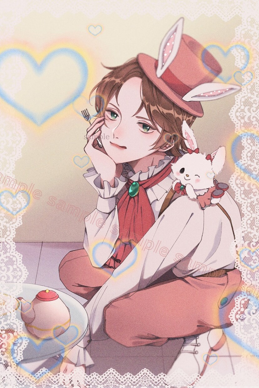 背景込！高品質な1枚絵を制作します あざと可愛いから美麗キャラまで、物語性のある1枚絵 イメージ8